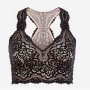 Racetrack Nylon Lace Bralette